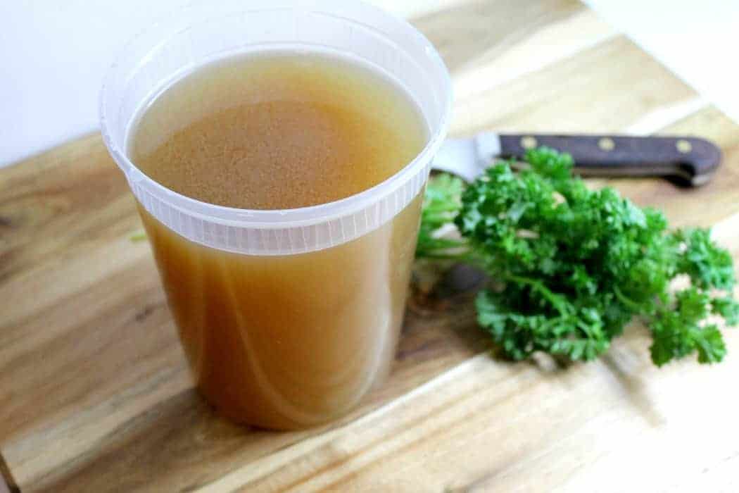 Learn how to make your own chicken stock at home. A great addition to soups and sauces, and it helps reduce waste!